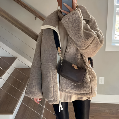 Dora | Chaqueta Teddy Suave