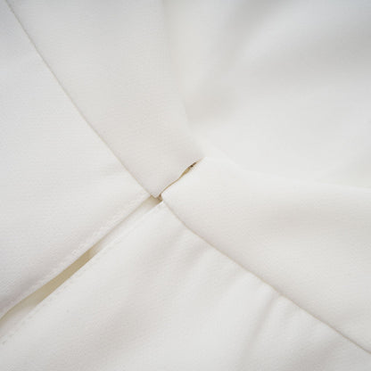 Inés | Vestido Largo de Capas con Cuello Halter