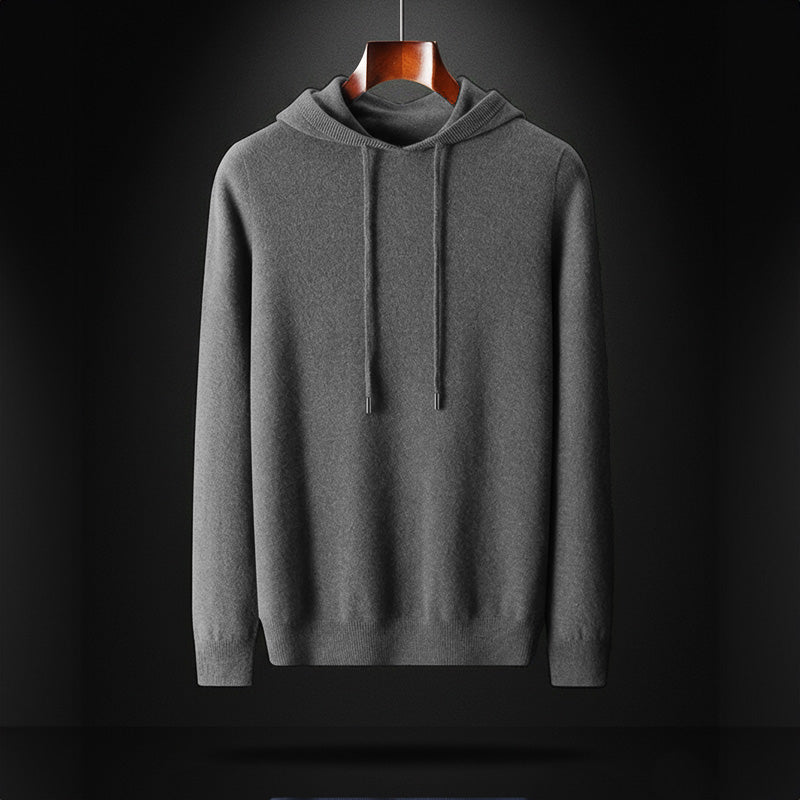 Masu | Sudadera con Capucha de Lana Merino