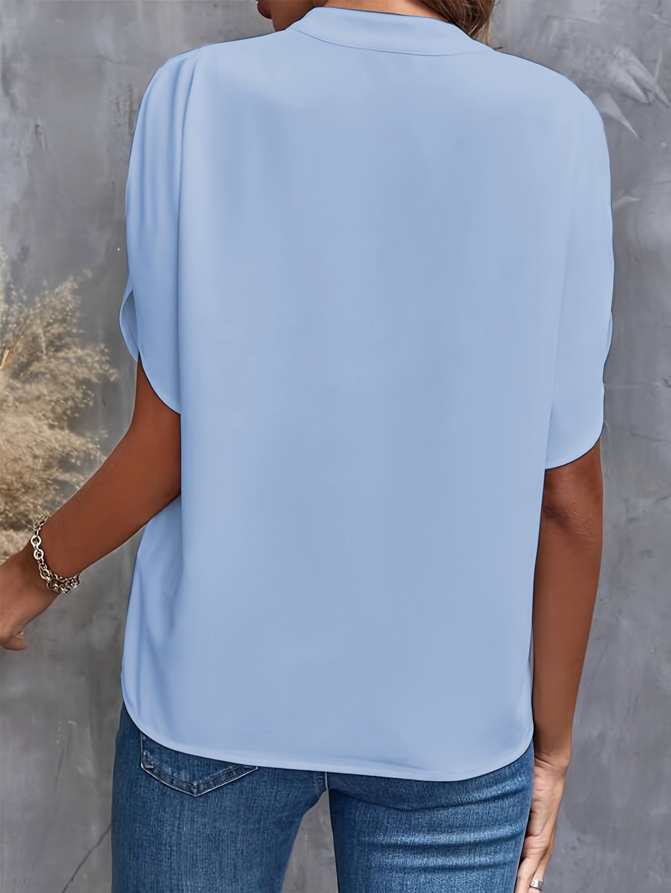 Penelux | Top Lujoso con Mangas Acampanadas