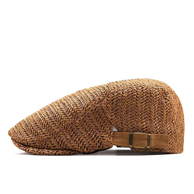 Salvador | Gorra Plana de Verano en Paja