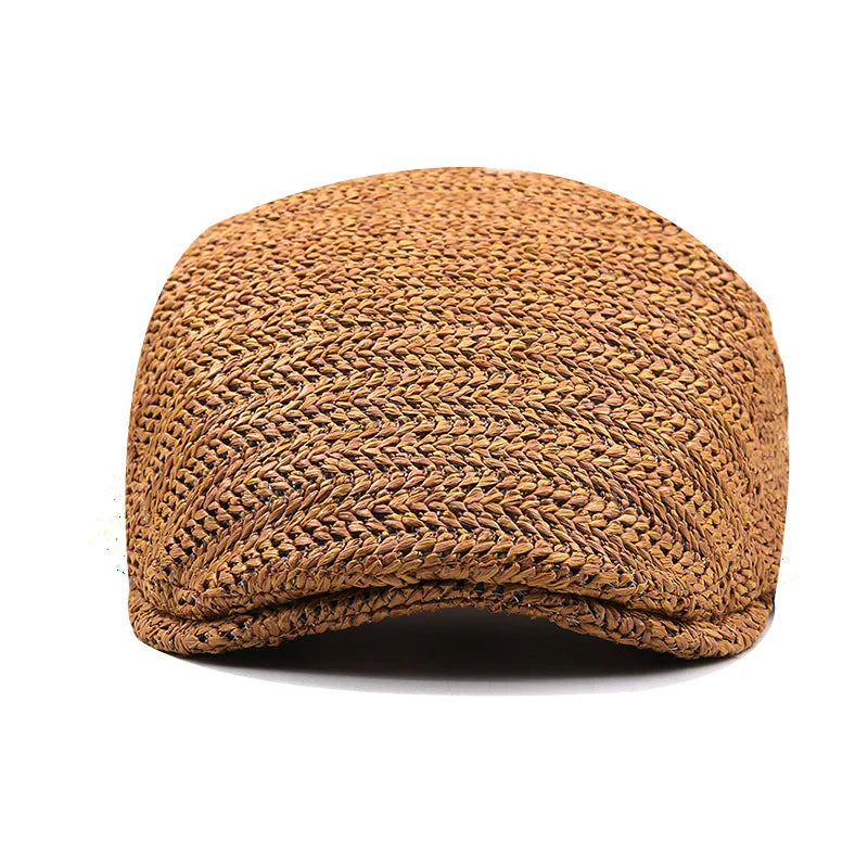 Salvador | Gorra Plana de Verano en Paja