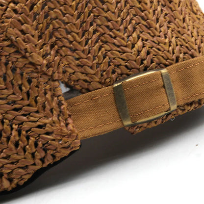 Salvador | Gorra Plana de Verano en Paja