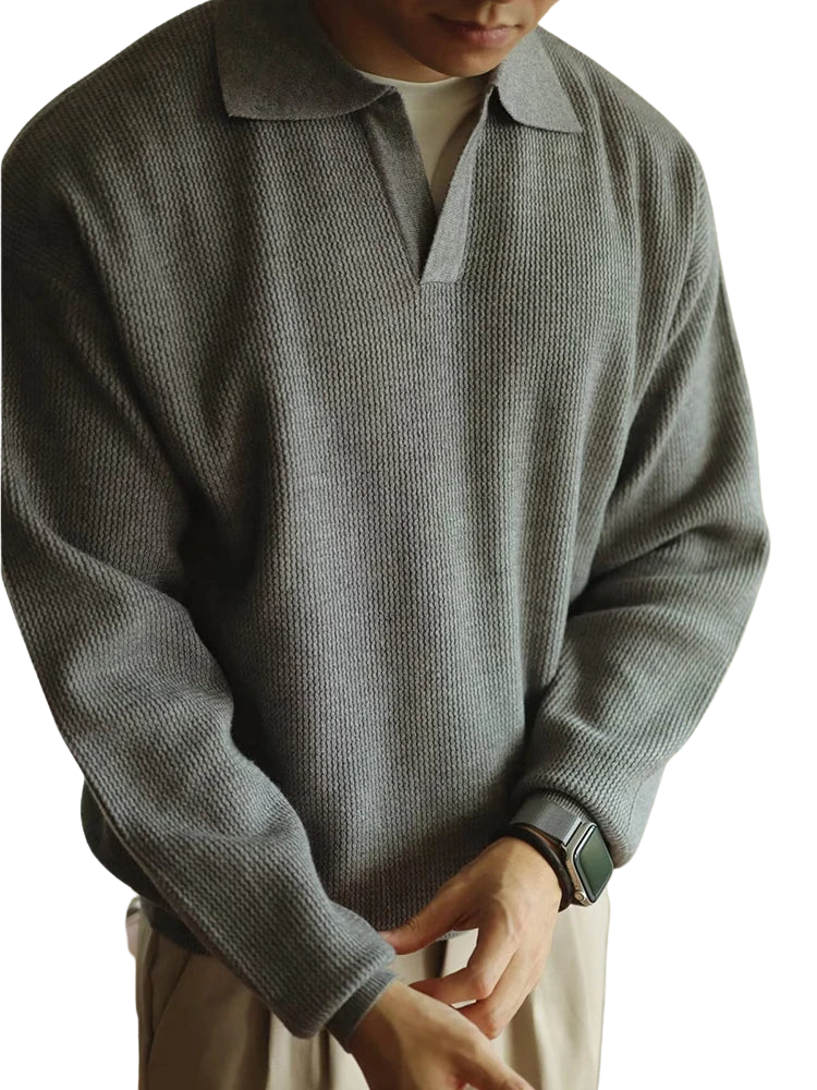 Adrián | Jersey Tipo Polo de Punto