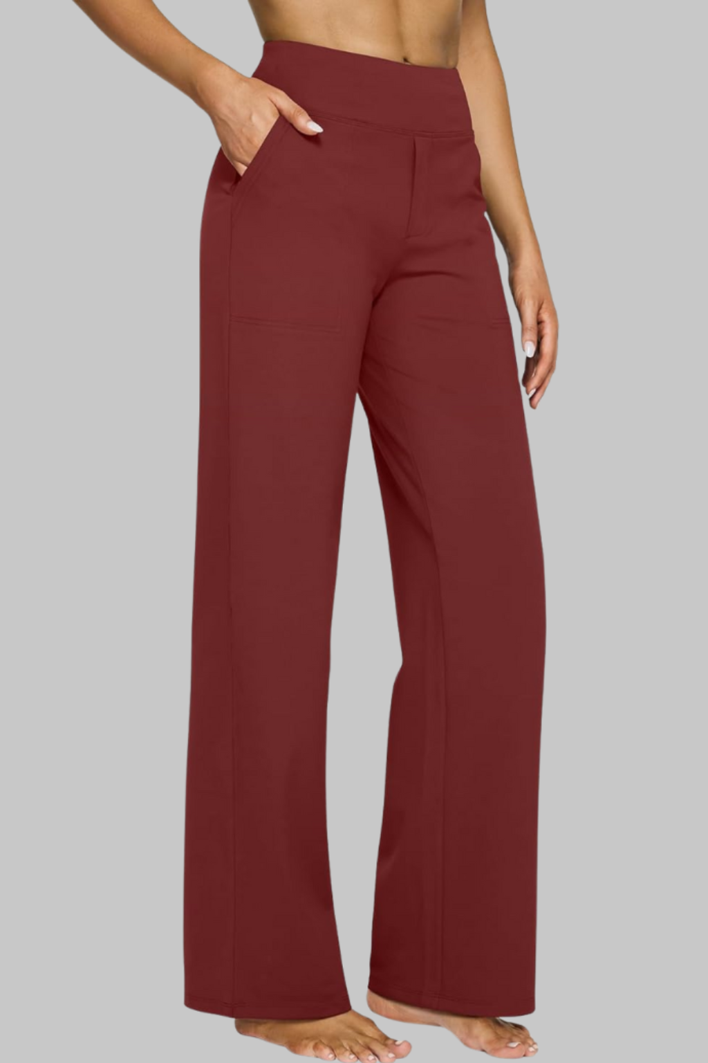 Clara | Pantalón Elástico de Talle Alto