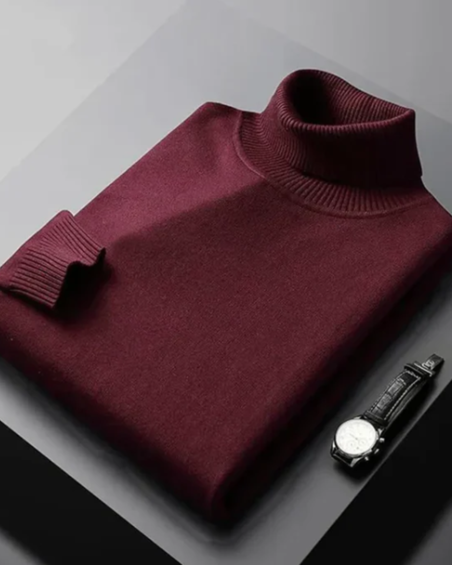 Monte Carlo | Jersey de Cachemira con Cuello Alto