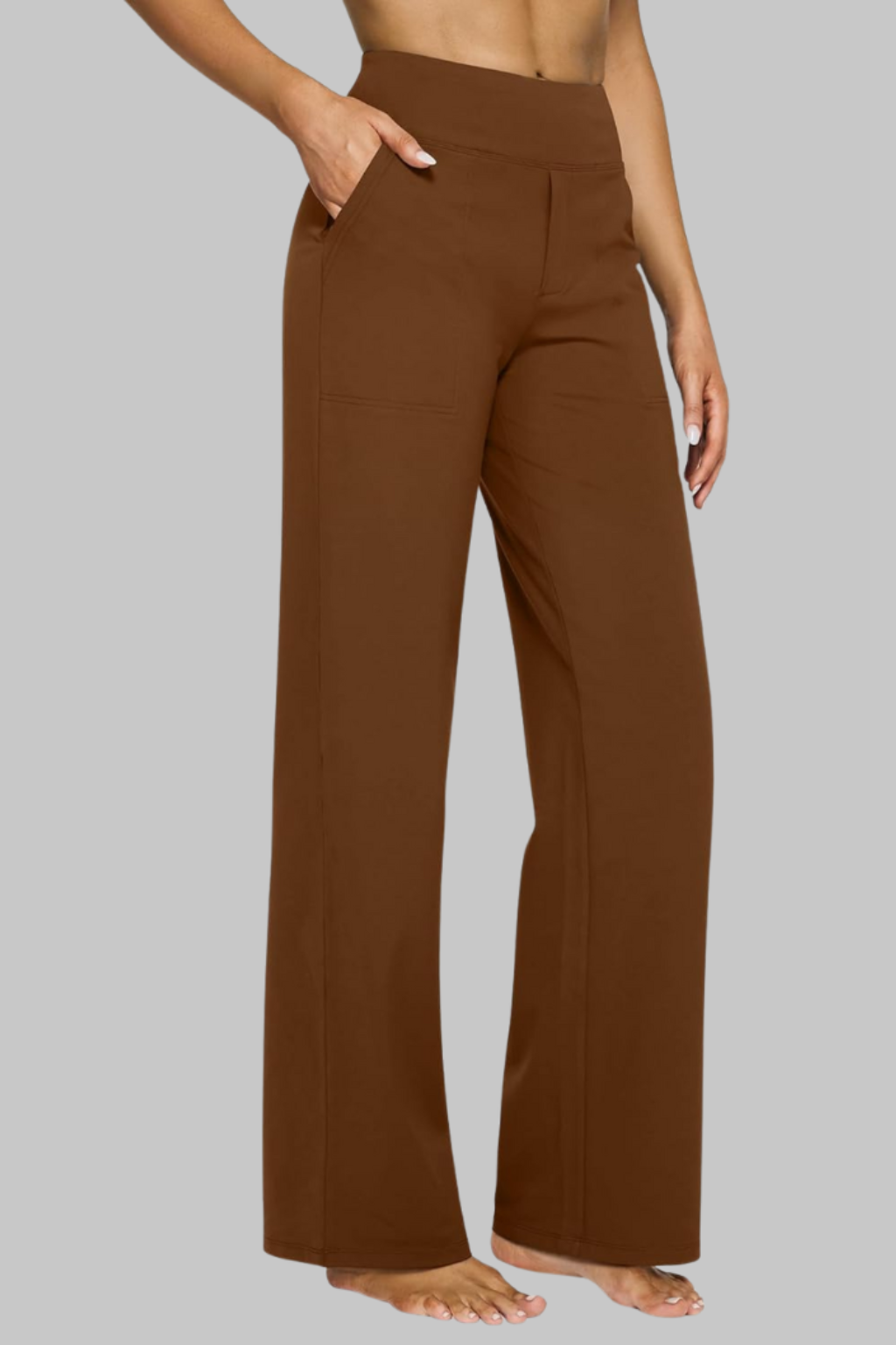 Clara | Pantalón Elástico de Talle Alto