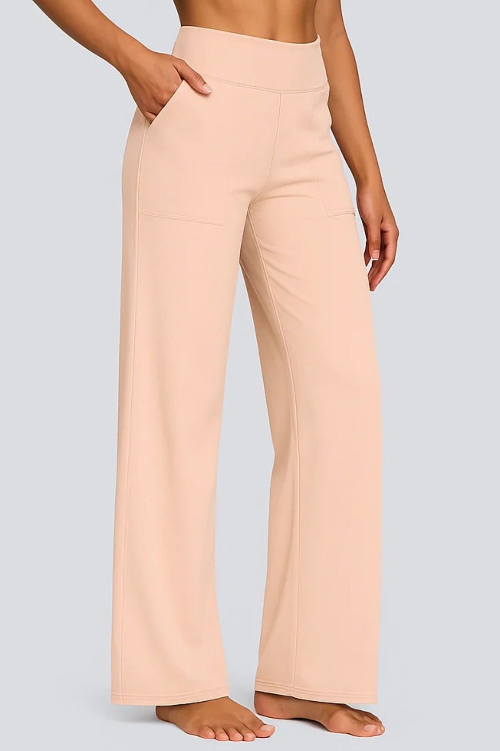 Clara | Pantalón Elástico de Talle Alto