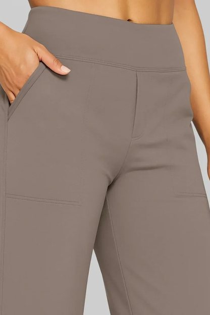 Clara | Pantalón Elástico de Talle Alto