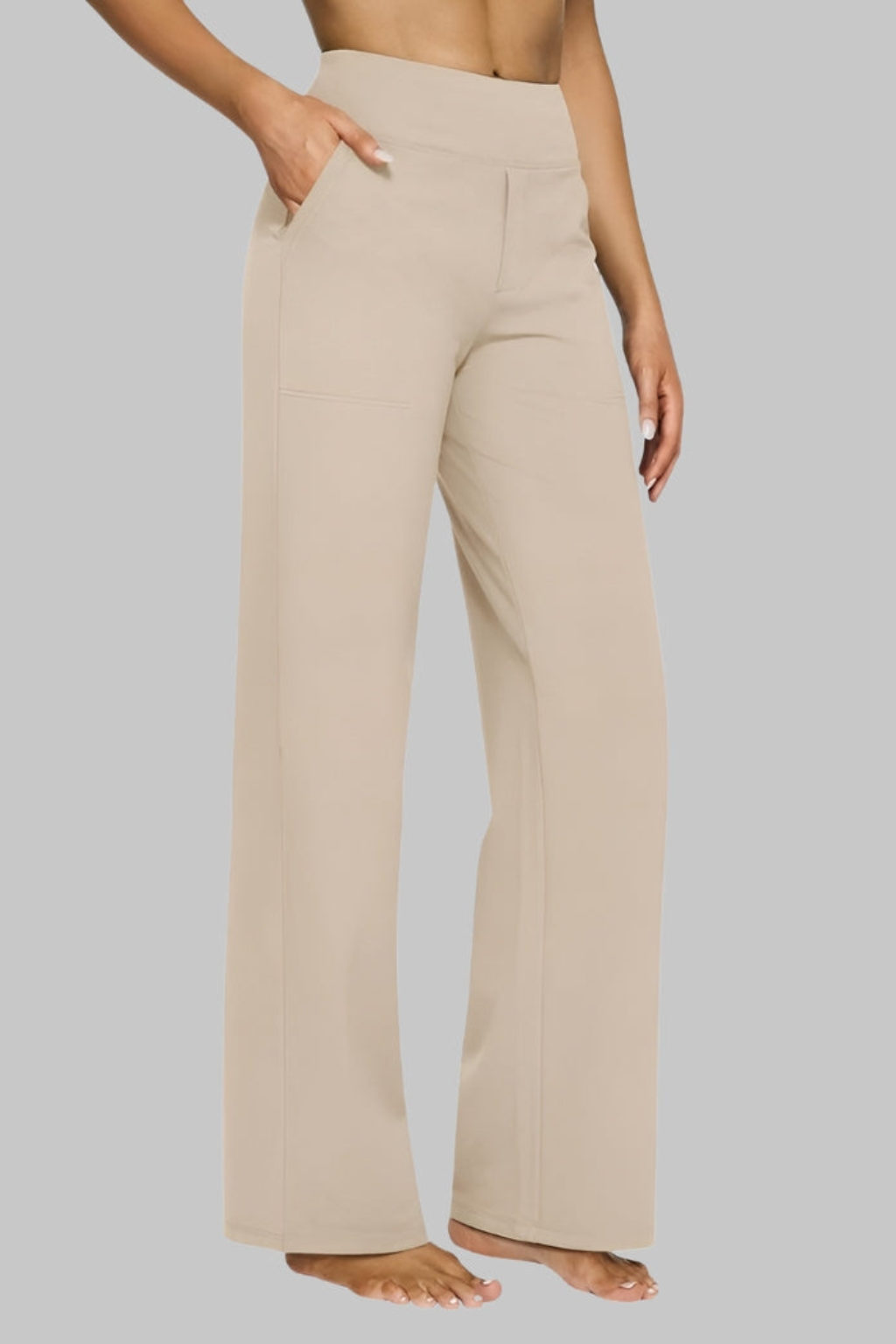 Clara | Pantalón Elástico de Talle Alto