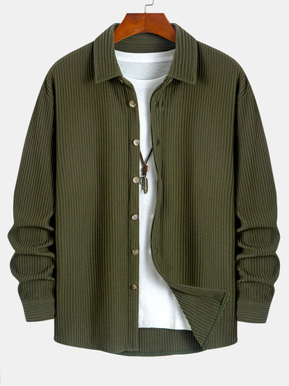 Rodrigo | Camisa de Botones con Textura de Gofre