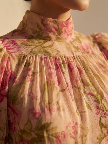 Rosario | Vestido Floral Romántico