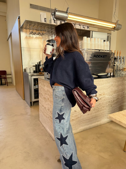Stella | Vaqueros con Detalles de Estrellas