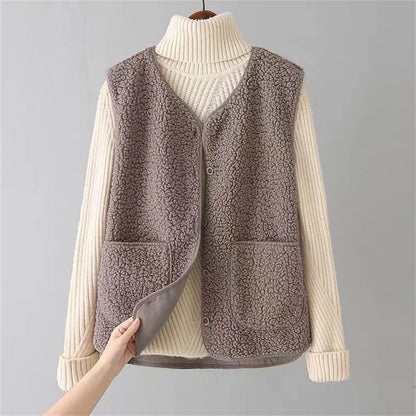 Faye | Chaleco Polar Acolchado