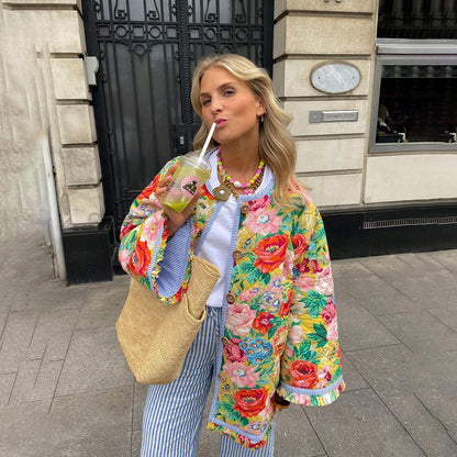 NICOLE | Chaqueta Estampada Moderna