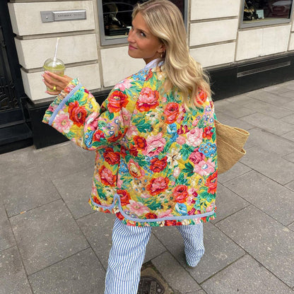 NICOLE | Chaqueta Estampada Moderna