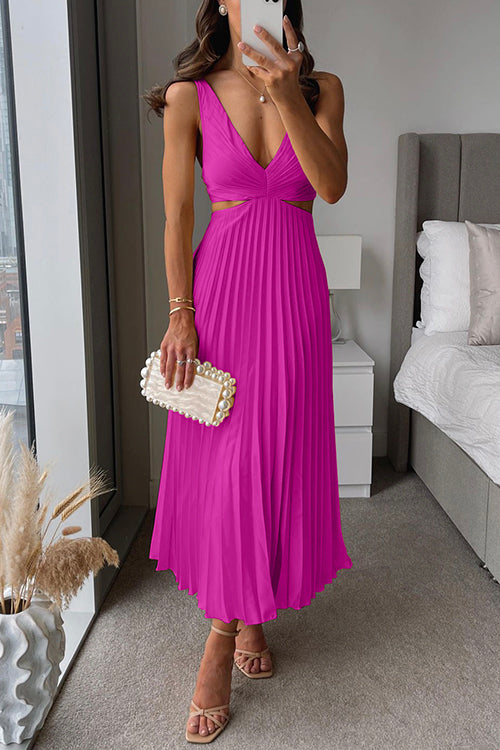 Bellezza | Vestido Plisado de Ocasión