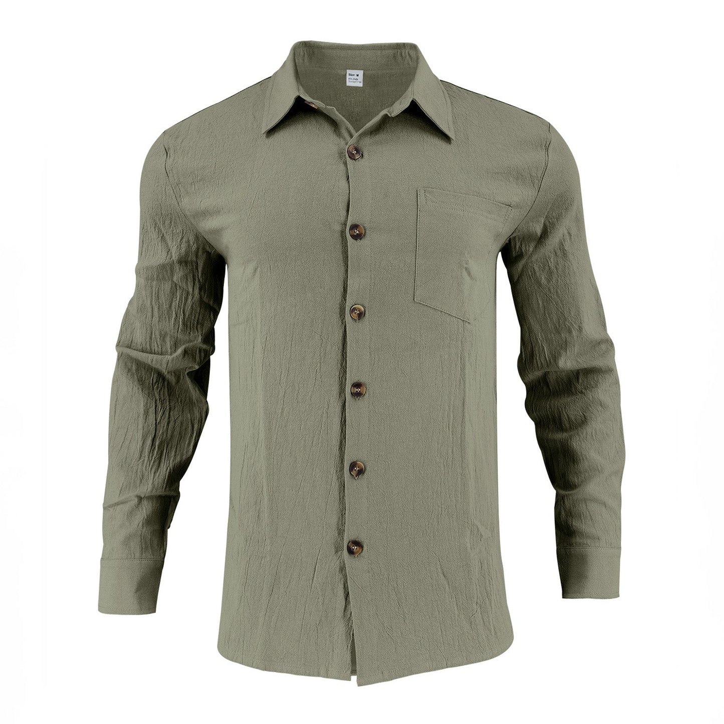 Beckett | Camisa de Lino con Bolsillo