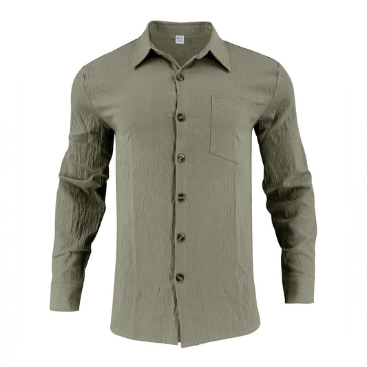 Beckett | Camisa de Lino con Bolsillo