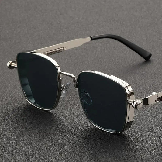 Bramley | Gafas Sol Cuadradas Steampunk