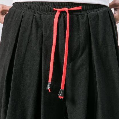 Kaito | Pantalón Algodón Lino Oversized