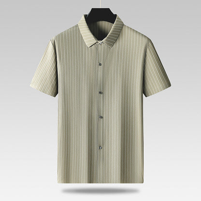 Ramón | Camisa de Seda a Rayas