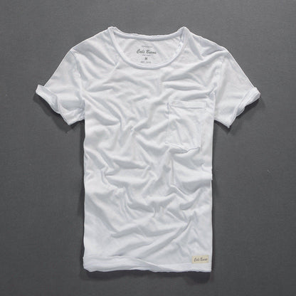 Cali | Camiseta de Algodón Orgánico con Bolsillo