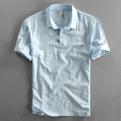 Haru | Polo de Algodón y Lino