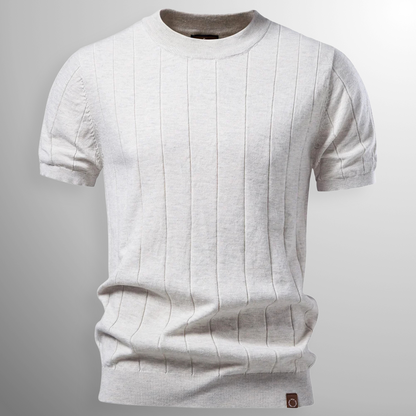 Luca | Camiseta Punto Acanalado