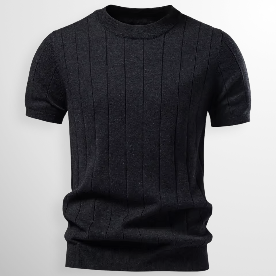 Luca | Camiseta Punto Acanalado