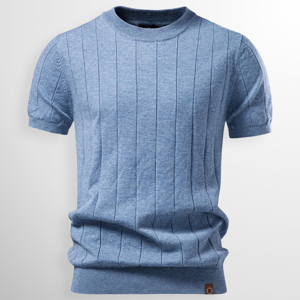 Luca | Camiseta Punto Acanalado