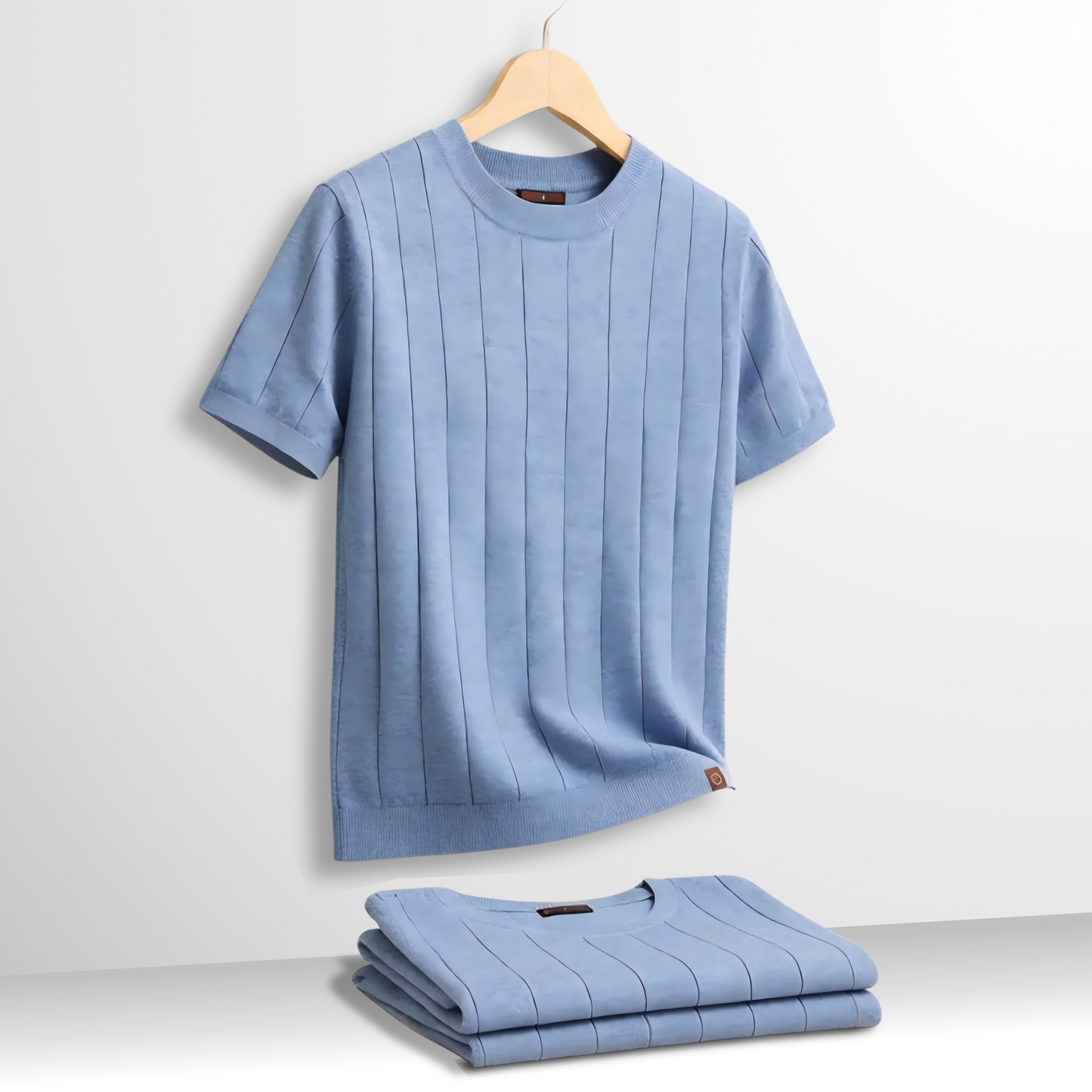Luca | Camiseta Punto Acanalado