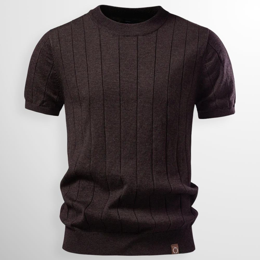Luca | Camiseta Punto Acanalado