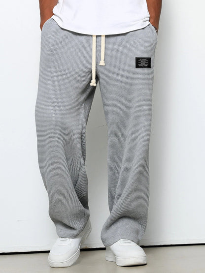 Diego | Pantalones Anchos Cintura Ajustable Pierna Ancha