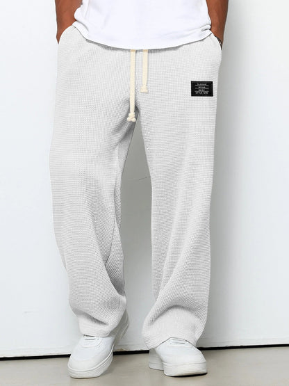 Diego | Pantalones Anchos Cintura Ajustable Pierna Ancha
