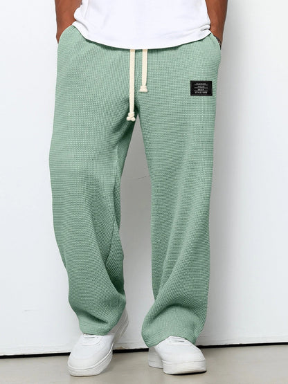 Diego | Pantalones Anchos Cintura Ajustable Pierna Ancha