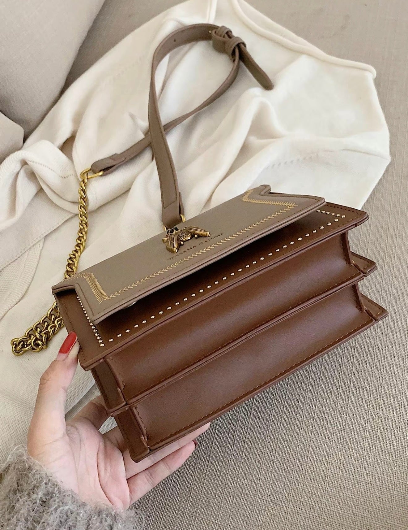 Simone | Bolso de Cadena de Lujo Atemporal