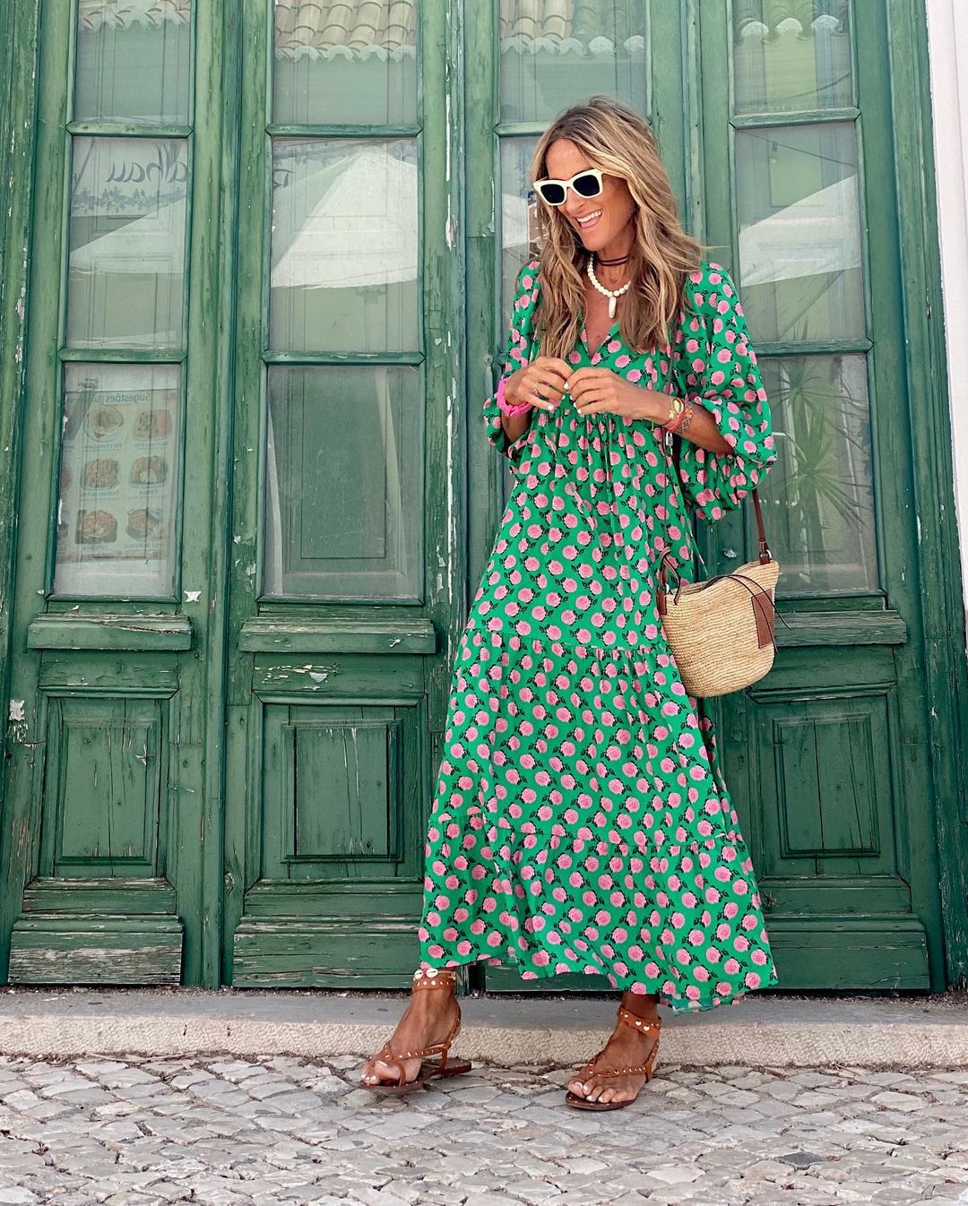 Sabine | Vestido Maxi Boho Chic