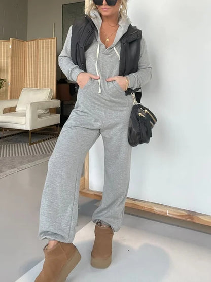Lana | Mono Casual Cómodo con Capucha