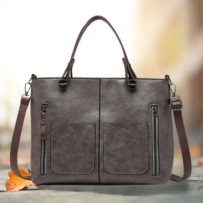 Livia | Bolso Clásico de Cuero con Correa Ajustable