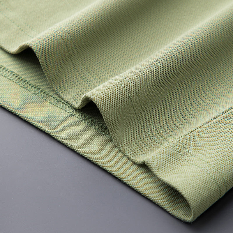 Laurent | Polo de Algodón y Seda