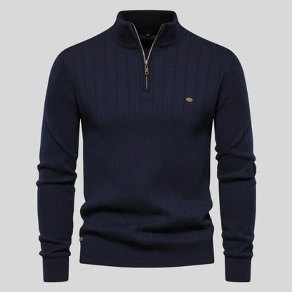 Francisco | Jersey de Confort con Cremallera