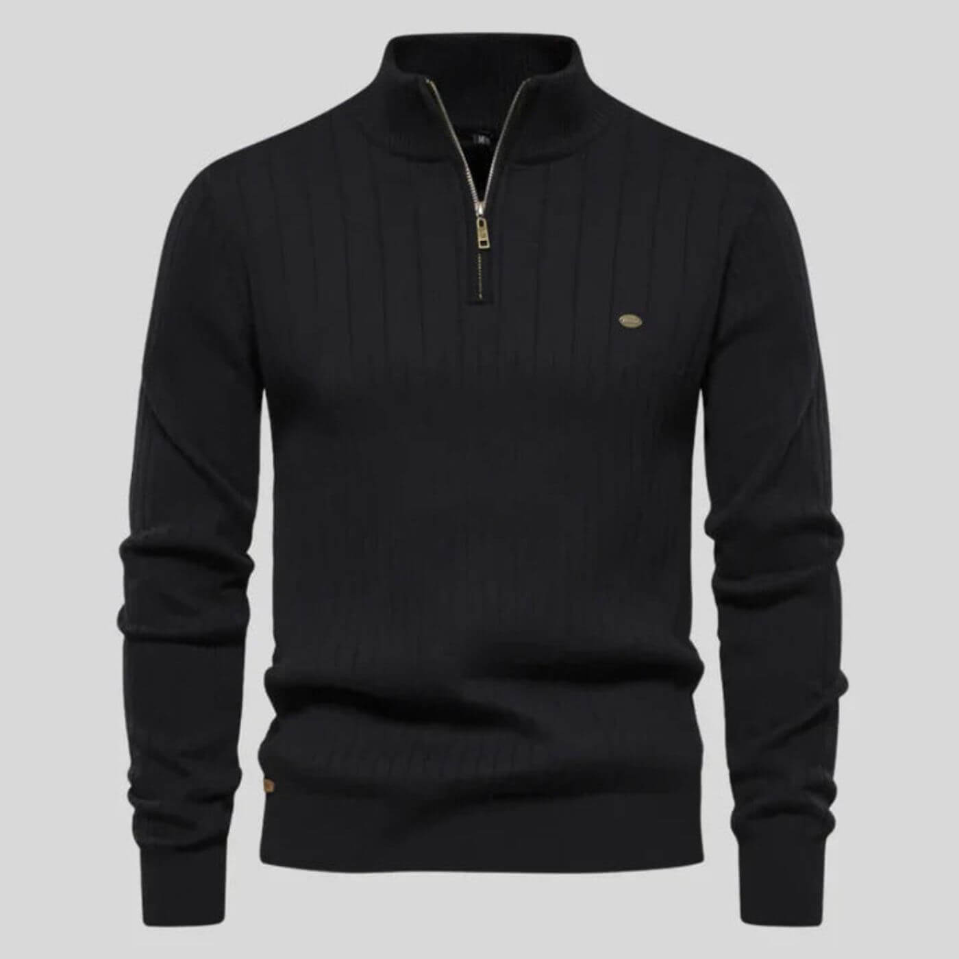 Francisco | Jersey de Confort con Cremallera