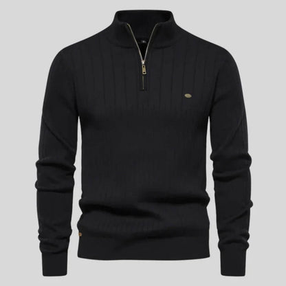 Francisco | Jersey de Confort con Cremallera