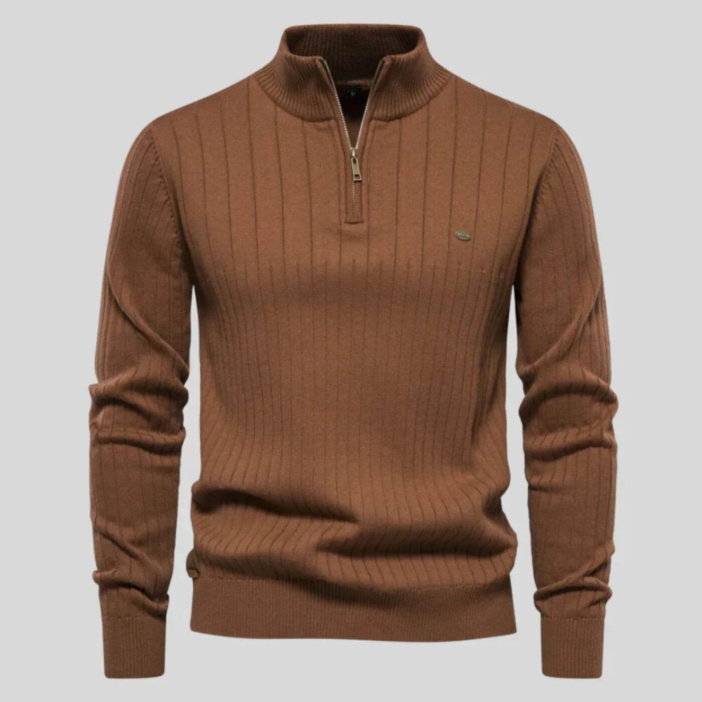 Francisco | Jersey de Confort con Cremallera