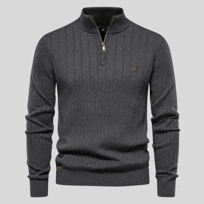 Francisco | Jersey de Confort con Cremallera