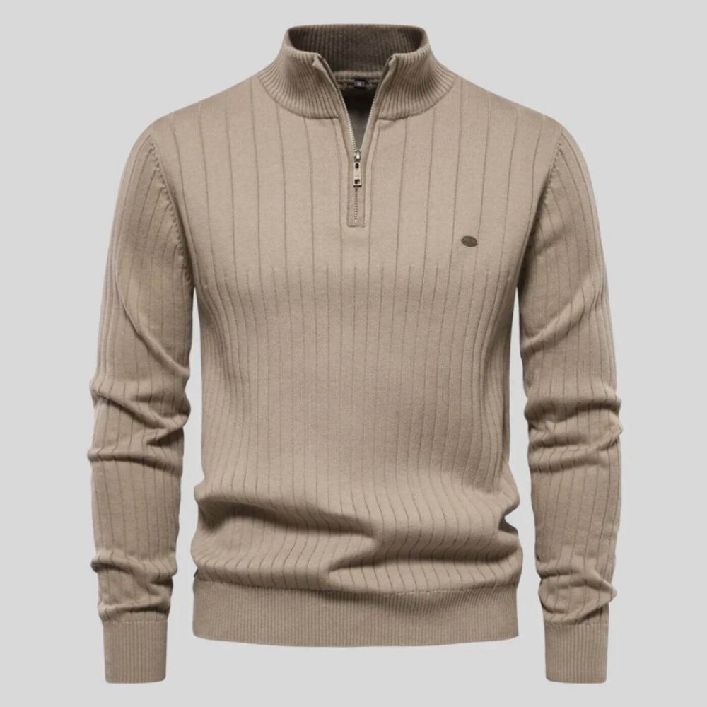 Francisco | Jersey de Confort con Cremallera