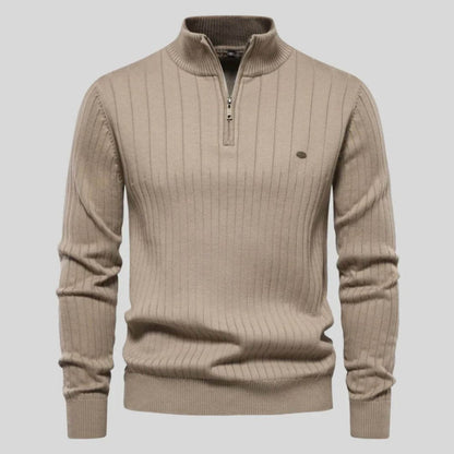 Francisco | Jersey de Confort con Cremallera