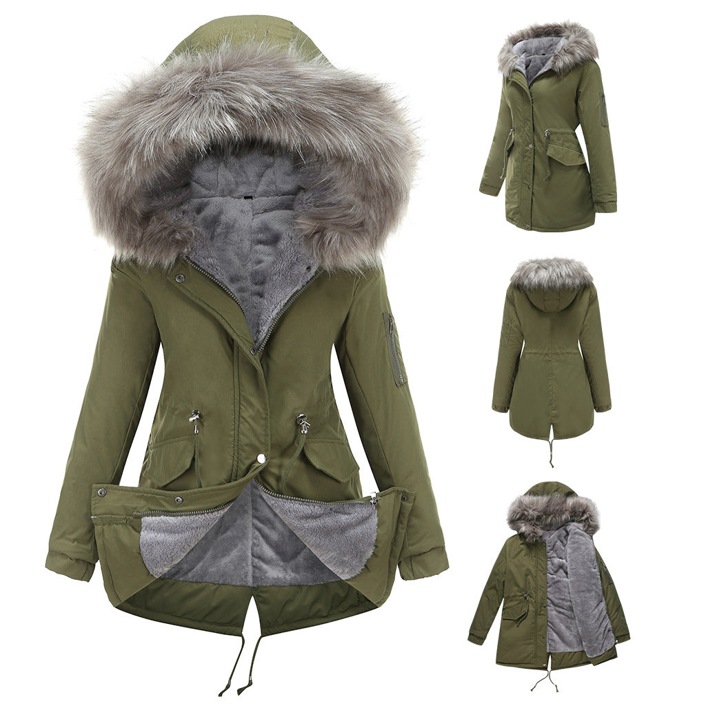 Marina | Parka Acolchada con Capucha
