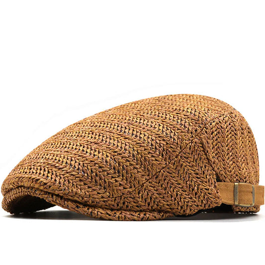 Salvador | Gorra Plana de Verano en Paja